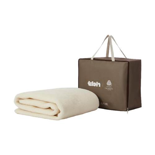 【woolmark联名】tbh野兽派家居澳洲羊毛床笠加厚软垫毛绒垫子冬