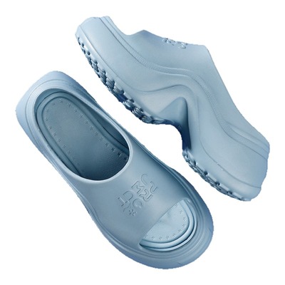 liming李宁拖鞋女2025新款防臭防滑踩屎感一字拖厚底软弹外穿凉鞋