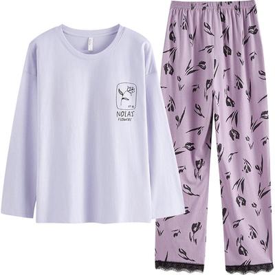 带胸垫一体康妮雅新中式纯棉睡衣