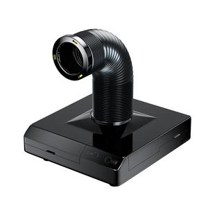 鹿仙子桌面吸烟仪小型台式焊锡烟雾净化器过滤焊接维修专用吸烟机