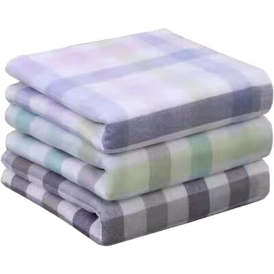 图强纱布速干纯棉通用毛巾