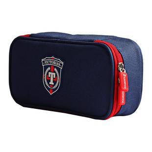 笔袋男孩子小学生文具盒2026新款流行男孩款女童酷潮铅笔盒大容量英伦风初中学生帆布简约耐用高颜值学习用品