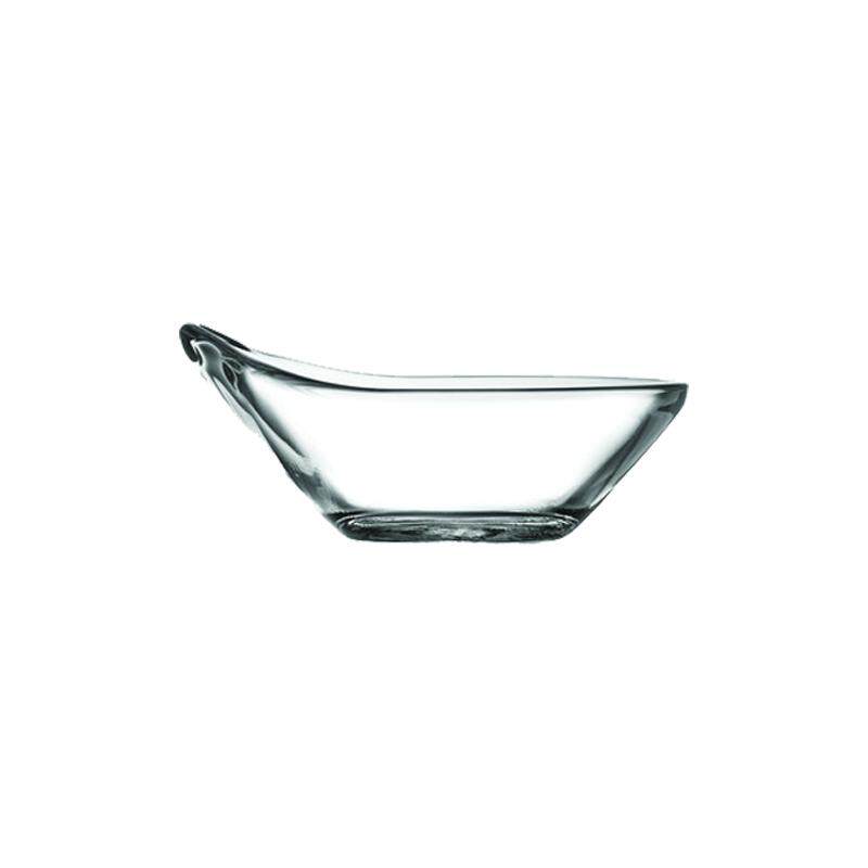 【自营】进口玻璃酱料小碟子醋酱油调味碟菜碟小吃咸菜碟子家用