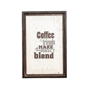 美式乡村复古酒吧咖啡馆餐厅家居客厅背景墙面壁饰木板挂画装饰画