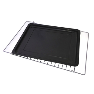 电烤箱伸缩烤网架适用美的格兰仕凯度方太老板海尔蒸烤箱烘焙配件