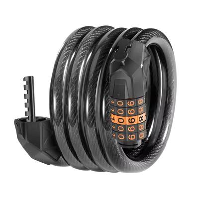 拿宝多自行车密码锁加粗钢缆