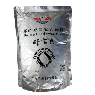 粤海饲料虾宝贝虾片虾奶粉虾苗开口料粉末开口料鱼苗水花育苗观赏