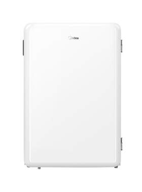 Midea/美的复古单门小冰箱116升