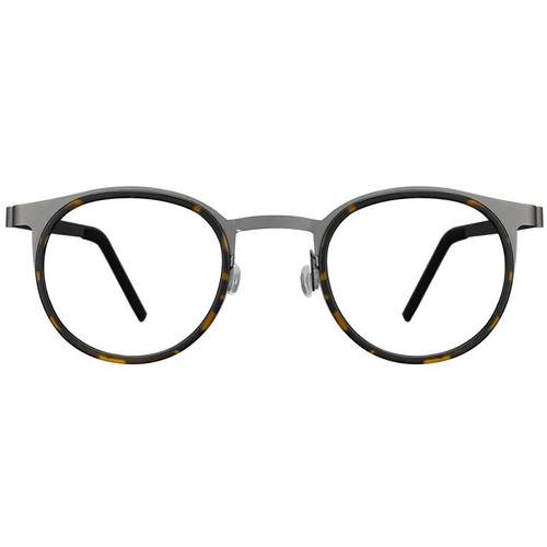 乐申姜文同款9704蔡司超轻纯钛复古圆框近视眼镜框男可配度数度数