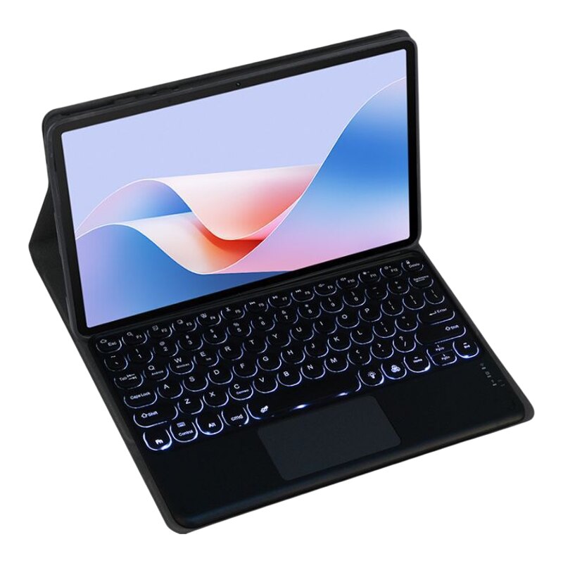 适用Surface Go234蓝牙键盘壳微软pro78910x圆触控背光键盘保护套