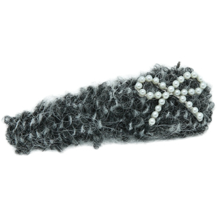 气质优雅珍珠蝴蝶结刘海发夹女前额边夹2024新款高级感侧边bb夹子