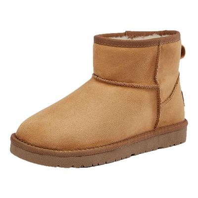 森马冬季情侣款雪地靴加绒保暖