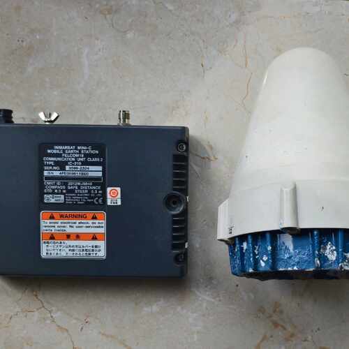 议价！古野Mini-C站FELCOM19，主机显示器，二手好用，