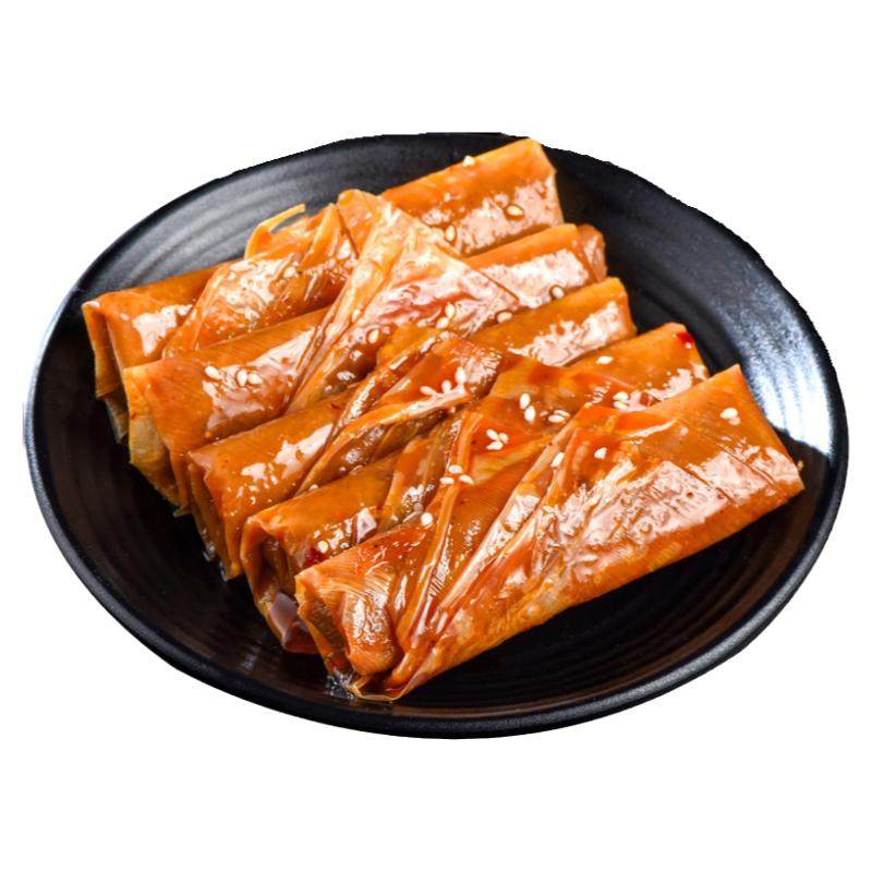 德阳罗江豆鸡五香麻辣手工豆皮四川豆腐干素肉豆鸡辣条儿时小零食