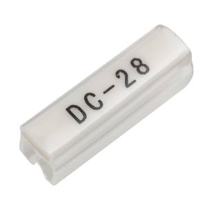 组合透明保护套管201/202/203网线电缆号码管异型透明管4mm标志条