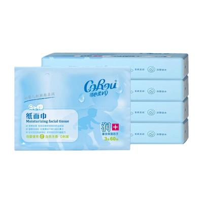可心柔180抽婴儿保湿柔纸巾云柔