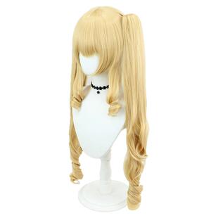蔷薇少女 真红 蜂蜜色罗马卷双马尾 cosplay假发