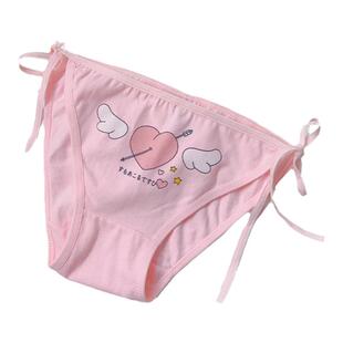 魔法怎么失灵了！日系纯欲可爱夏季薄款甜美少女绑带内裤女士纯棉