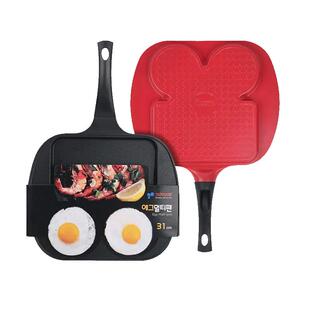 【自营】韩国进口kitchenart早餐锅不粘锅家用煎蛋锅姜妍同款煎锅