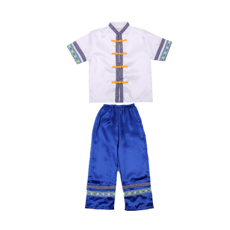 新款儿童苗族衣服男孩