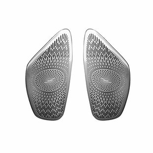 适用于奔驰老款CLS E级内饰CLS400 E400改装座椅后背喇叭罩装饰贴
