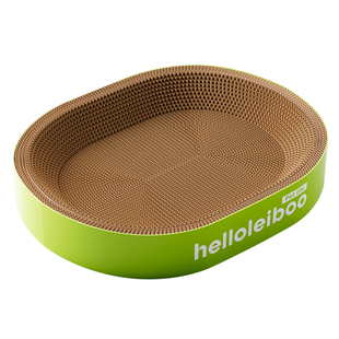 猫抓板一体圆形猫窝耐抓耐磨不掉屑猫抓盆瓦楞纸猫咪用品大全玩具