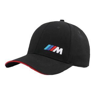 BMW宝马帽子4s店礼品原厂品质男女士m标mini鸭舌赛车运动棒球帽