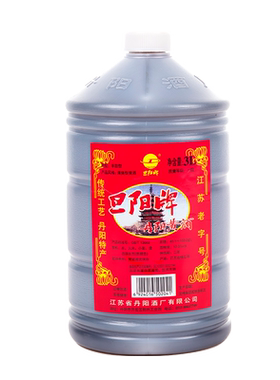 丹阳酒厂黄酒12° 旦阳牌桶装黄酒 3L*2桶  半甜型  一级