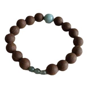 艾叶草本植物合香珠手串 艾草香茅天然草木