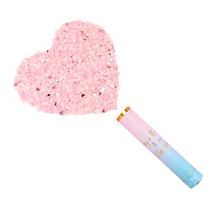 渐变色礼炮婚礼礼花婚庆生日喷花筒手拧礼炮开业乔迁庆祝手持礼花