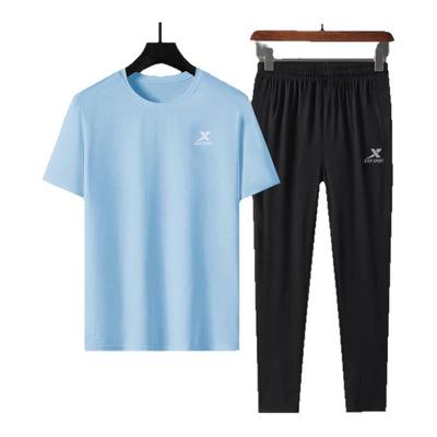 特步运动套装男夏季速干