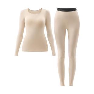 蕉内热皮3系男女士保暖套装发热内衣线裤加厚秋衣秋裤冬季棉毛衫