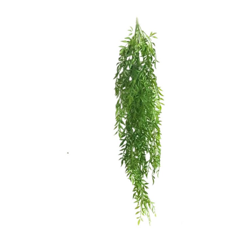 仿真垂挂装饰绿植垂吊波斯叶金鱼草天文冬壁挂吊顶造景新款塑料草