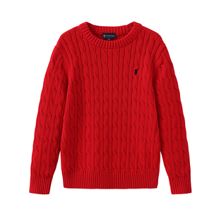 Polowalk童装 女童针织衫儿童毛衣多巴胺2025春秋冬新款上衣纯棉