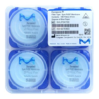 MILLIPORE亲水PVDF滤膜SVLP04700