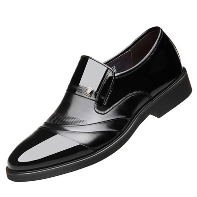 商务男皮鞋正装皮鞋老人头耐磨
