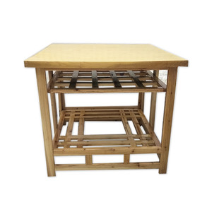 家用正方形可折叠实木烤火架烤火桌子冬季取暖多功能棋牌休闲方桌