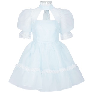 【阿爆同款】海蓝泪chocker蕾丝公主连衣短裙Selkie Collection