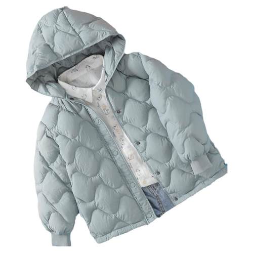 雅鹿2025新款儿童轻薄羽绒服短款男童女童宝宝内胆冬装外套亲子装