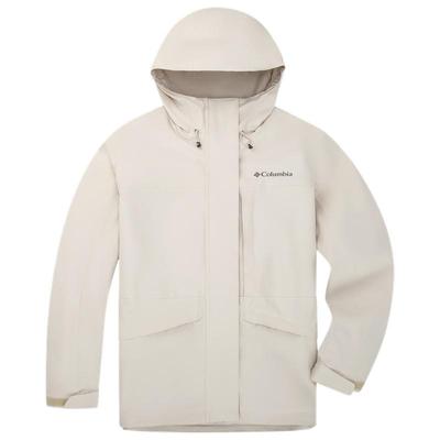 哥伦比亚女银点三合一防水冲锋衣