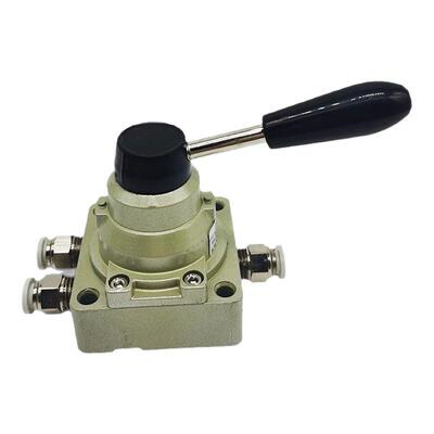 手转阀HV-02/03/04手动换向阀换气开关HV-400/HV200B三位四通