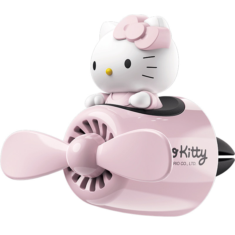 hellokitty车载香水淡香出风口