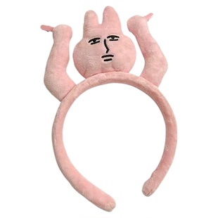 网红同款料理鼠王发箍丑东西发夹缺牙巴卡皮巴拉搞怪头箍可爱头饰