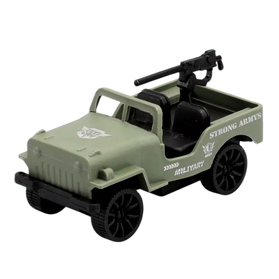 JEU旧义怀旧小玩具野战战车模型