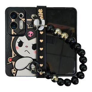 铰链全包适用于OPPOFindN2手机壳折叠屏findn2手机套手链手拎女款防摔保护套叉手酷洛米