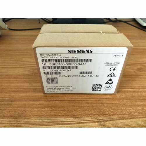 议价全新 西门子变频器 6SE6400-0BP00/0BE00-0AA0/0AA1 BOP 操作