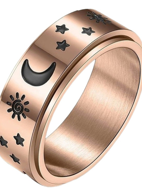 钛钢情侣戒指不锈钢对戒ring指环