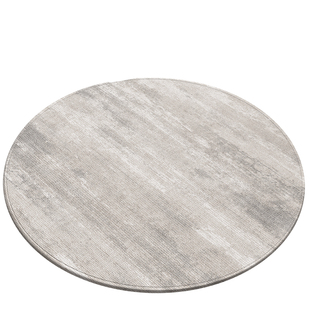 现代圆形书房地毯简约风客厅电脑椅化妆椅子垫高级感可擦防水毯垫