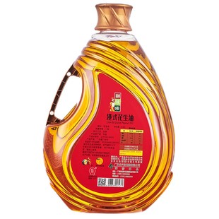 香港狮球唛品牌花生油6.18升物理压榨一级压榨家用食用油炒菜烘焙