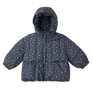 【鸭绒】阿路和如女童宝宝羽绒服90%儿童韩系25秋冬女生保暖外套